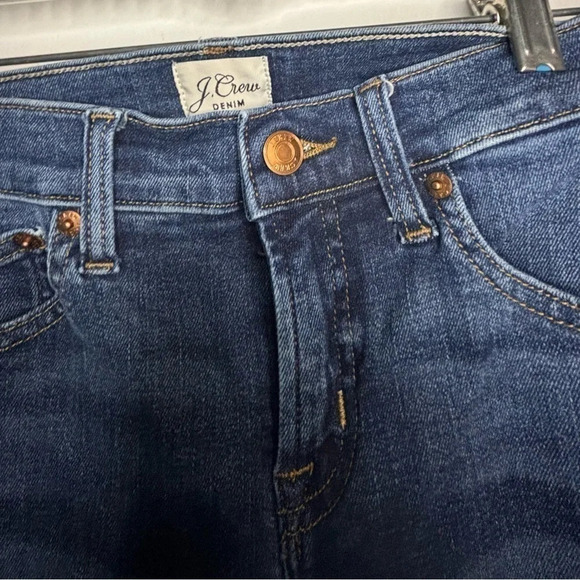 J. Crew toothpick jeans 28” ankle inseam; 10” leg opening; Fair Trade‎ certified - Picture 2 of 6